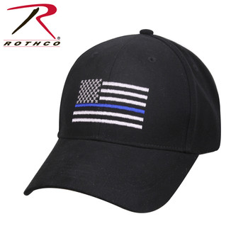The Thin Blue Line is a symbol of respect and support for Police and Law Enforcement Officials; show your support with the Rothco's Thin Blue Line Flag Patch Hat. The low pro cap features durable brushed cotton twill, hook & loop closure back and inner sweatband. The Thin Blue Line is a symbol of respect and support for Police and Law Enforcement Officials; show your support with the Rothco's Thin Blue Line Flag Patch Hat. The low pro cap features durable brushed cotton twill, hook & loop closure back and inner sweatband.
