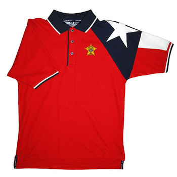 MEN’S RED TEXAS PIQUE POLO MEN’S RED TEXAS PIQUE POLO