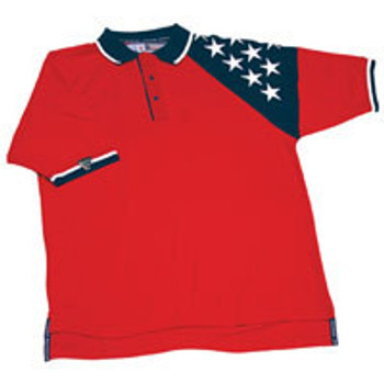 ChiefMart MEN’S RED FREEDOM PIQUE POLO ChiefMart MEN’S RED FREEDOM PIQUE POLO