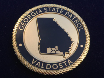 Georgia STATE PATROL VALDOSTA POST # 31 COIN RARE Georgia STATE PATROL VALDOSTA POST # 31 COIN RARE