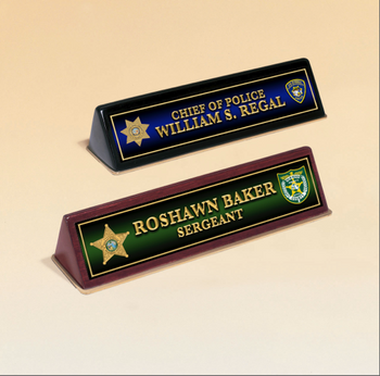 Full Color Desk Name Plate Full Color Desk Name Plate