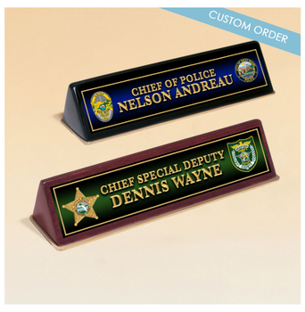 Full Color Desk Name Plate Full Color Desk Name Plate