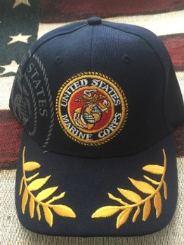 U.S. Marine Corps Military NAVY COLOR Hat U.S. Marine Corps Military NAVY COLOR Hat