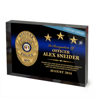 CUSTOM ACRYLIC BLOCK RECOGNITION AWARD (WPABGB) - PERSONALIZED CUSTOM ACRYLIC BLOCK RECOGNITION AWARD (WPABGB) - PERSONALIZED