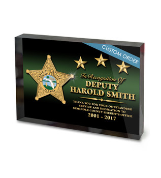 CUSTOM ACRYLIC BLOCK RECOGNITION AWARD (WPABGBG) - PERSONALIZED CUSTOM ACRYLIC BLOCK RECOGNITION AWARD (WPABGBG) - PERSONALIZED