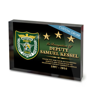 CUSTOM ACRYLIC BLOCK RECOGNITION AWARD (WPABGBA) - PERSONALIZED CUSTOM ACRYLIC BLOCK RECOGNITION AWARD (WPABGBA) - PERSONALIZED