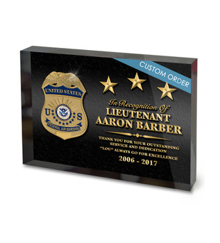 CUSTOM ACRYLIC BLOCK RECOGNITION AWARD (WPABGC) - PERSONALIZED CUSTOM ACRYLIC BLOCK RECOGNITION AWARD (WPABGC) - PERSONALIZED