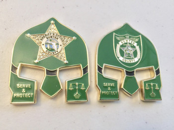 SUMTER CTY FL SHERIFF WARRIOR COIN SUMTER CTY FL SHERIFF WARRIOR COIN
