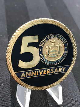 5OTH COIN SUNY CHIEFS CHALLENGE COIN RARE
5OTH COIN SUNY CHIEFS CHALLENGE COIN RARE