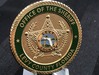 LEVY CTY SHERIFF FL OFFICE OF THE SHERIFF COIN RARE LEVY CTY SHERIFF FL OFFICE OF THE SHERIFF COIN RARE