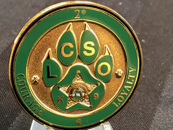 LEVY CTY SHERIFF FL OFFICE K-9 COIN RARE LEVY CTY SHERIFF FL OFFICE K-9 COIN RARE