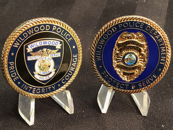 WILDWOOD POLICE FL COIN WILDWOOD POLICE FL COIN