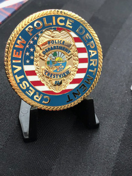 CRESTVIEW POLICE FL CHALLENGE COIN RARE CRESTVIEW POLICE FL CHALLENGE COIN RARE