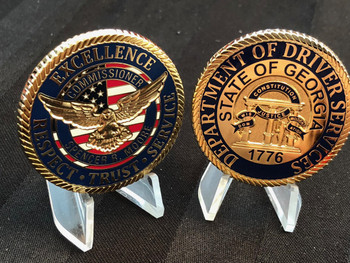 GA DRIVERS SERVICE COIN
GA DRIVERS SERVICE COIN