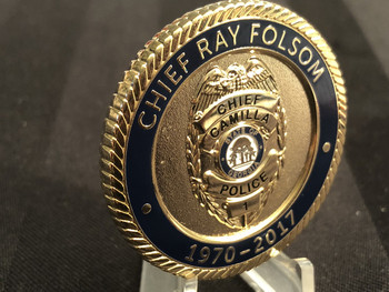 CAMILLA PD GA CHALLENGE COIN RARE CAMILLA PD GA CHALLENGE COIN RARE