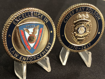 CAMILLA PD GA CHALLENGE COIN RARE CAMILLA PD GA CHALLENGE COIN RARE