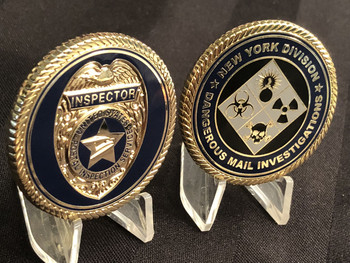 US POSTAL SERVICE New York DIV. COIN "DANGEROUS MAIL" US POSTAL SERVICE New York DIV. COIN "DANGEROUS MAIL"