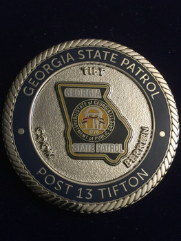 Georgia STATE PATROL COIN RARE Georgia STATE PATROL COIN RARE