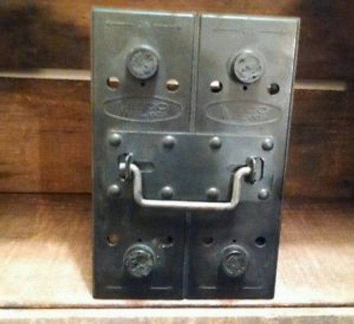 WECO ATLANTA 200AMP 250VOLT FUSE PANEL PULL OUT MAIN ... old main fuse box parts holder 