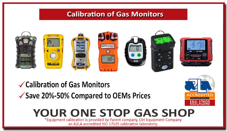 Gas detector calibration