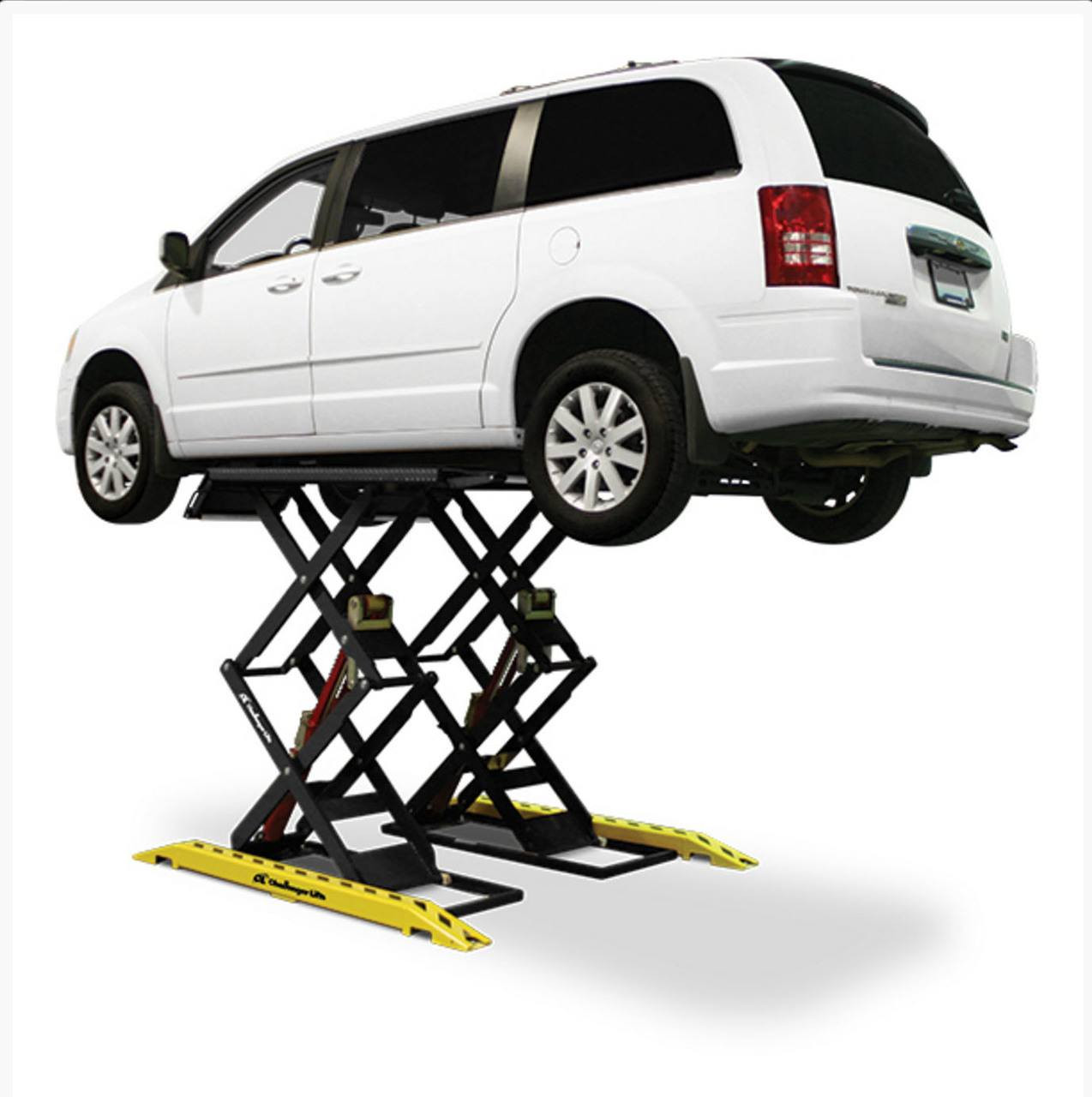 Challenger Lifts DX77RLF Recessed/Fl Ush Mounted Double Scissor Lift