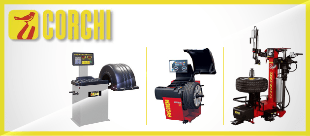 Corghi Top-of-the-Line Tire Changers & Wheel Balancers Corghi Top-of-the-Line Tire Changers & Wheel Balancers