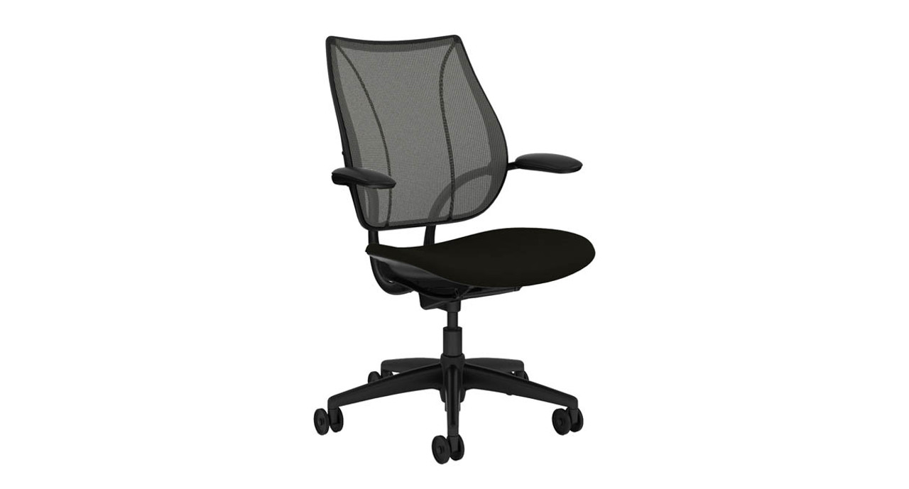 Humanscale Liberty Chair A Pivoting Backrest Adjusts As You Move Providing Steadfast Lumbar And Spine Support For Diffe