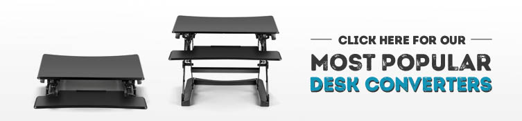 See our most popular height adjustable desk converters