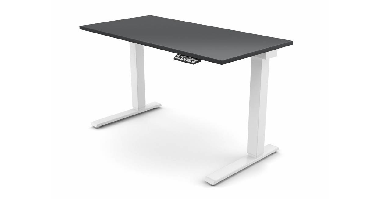 e7 electric standing desk converter by uplift desk