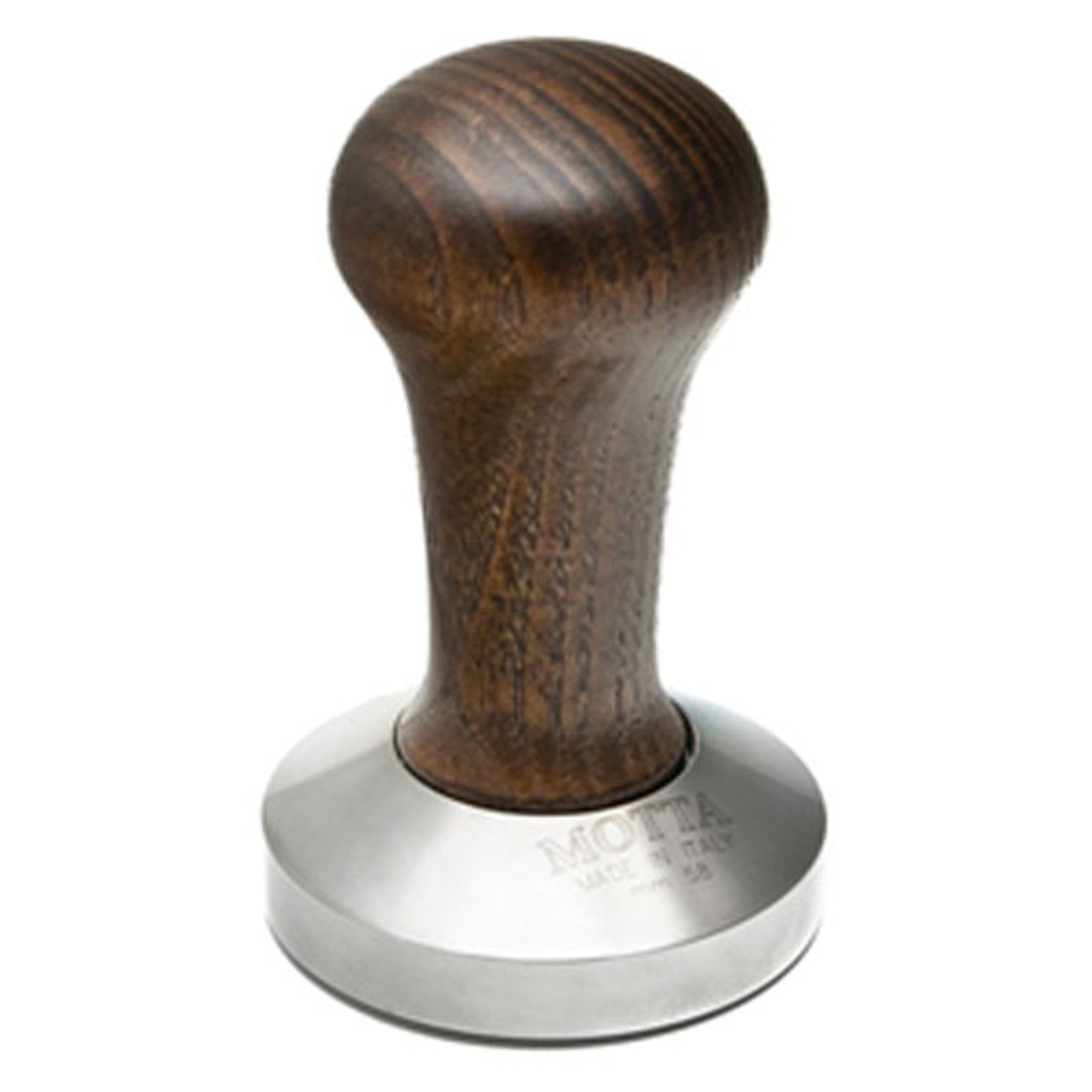 Motta 57mm Coffee Tamper with Wooden Handle Flat Base ESPRESSO.co.nz