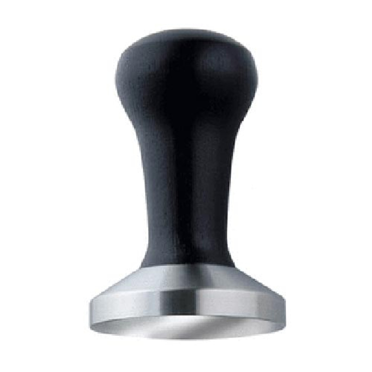Motta 58mm Coffee Tamper with Black Handle Convex Base ESPRESSO.co.nz