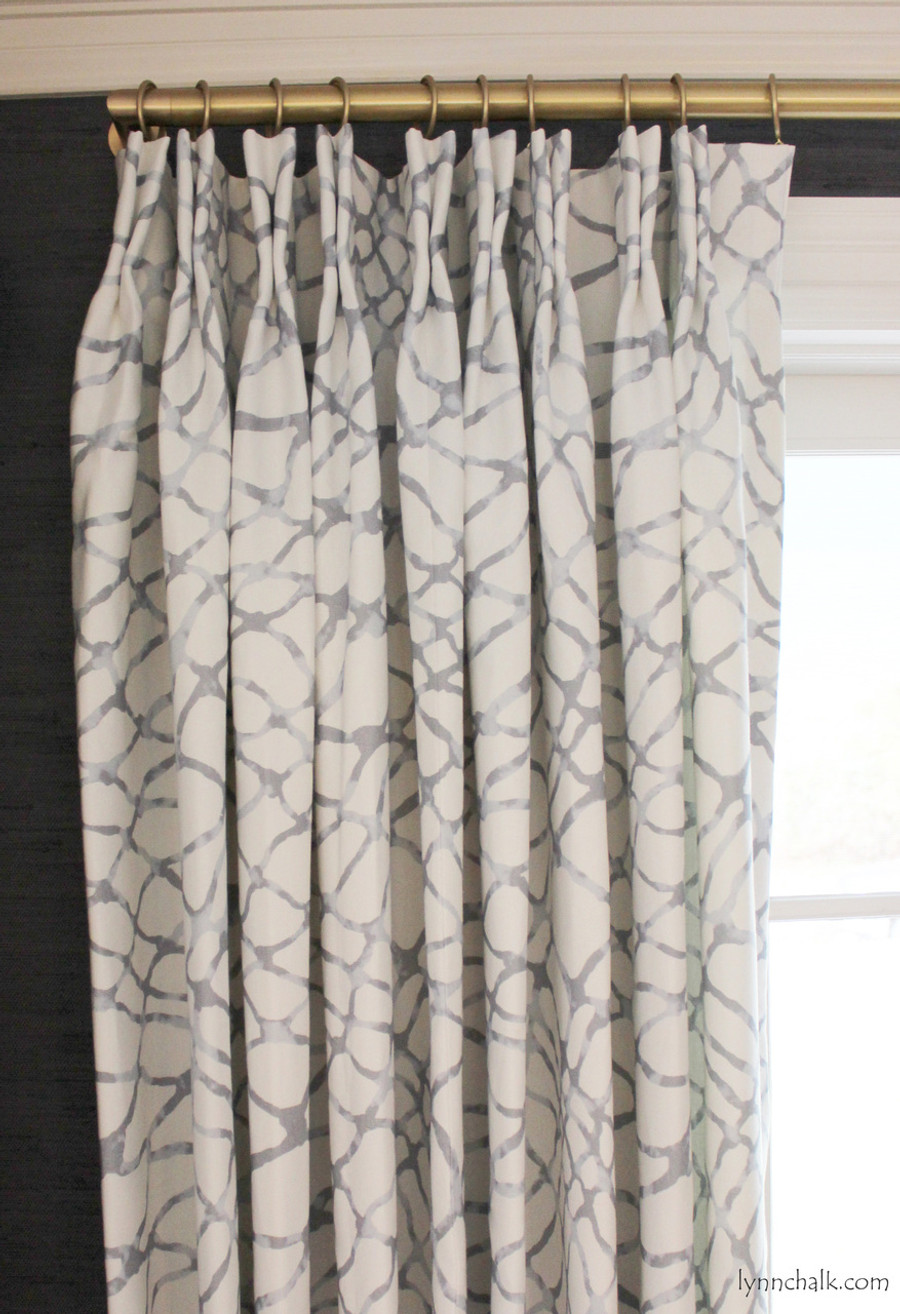 Jeffrey Alan Marks For Kravet Waterpolo D D In Jeffrey Marks Waterpolo Cloud Drapery Hardware Is Vesta European Elegance Brushed