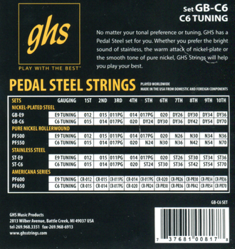GHS C6th Nickel-plated Steel GHS C6th Nickel-plated Steel