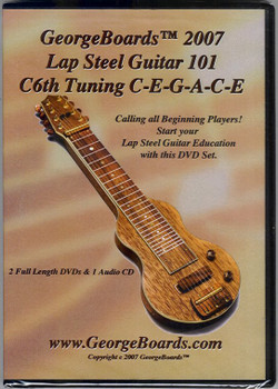 Lap Steel Guitar 101, C6th Tuning DVDs Lap Steel Guitar 101, C6th Tuning DVDs