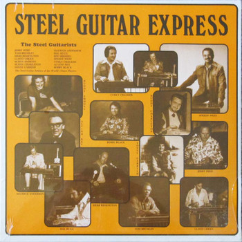 Various Artists LP Steel Guitar Express Various Artists LP Steel Guitar Express