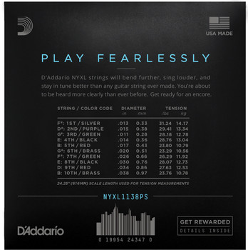 D'Addario NYXL E9th Standard D'Addario NYXL E9th Standard