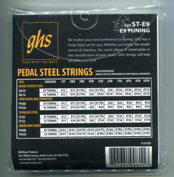 GHS E9th Super Steels 12-36 GHS E9th Super Steels 12-36