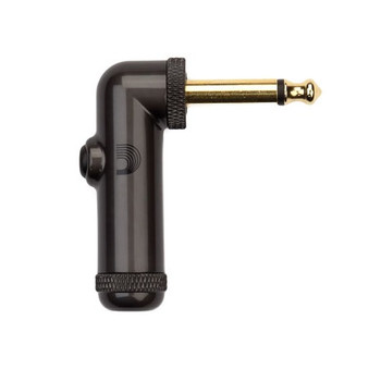 D'Addario DIY 1/4" Right Angle Circuit Breaker Plug D'Addario DIY 1/4" Right Angle Circuit Breaker Plug