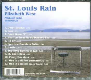 St. Louis Rain - Elizabeth West CD St. Louis Rain - Elizabeth West CD