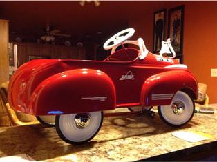 Classic Red Pedal Car – Frost Oak Creek Creations