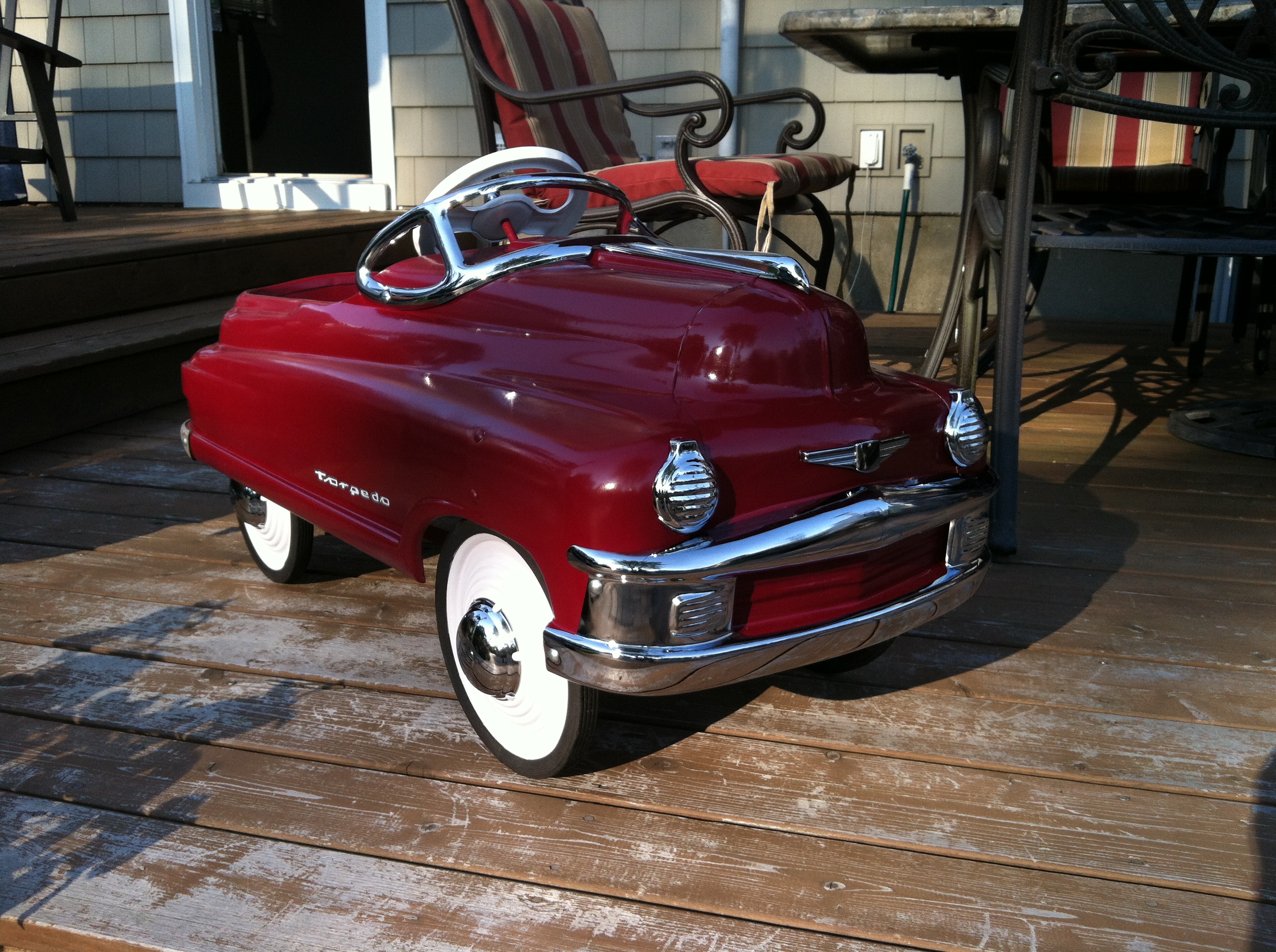 restored pedal cars