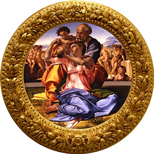 MICHELANGELO Doni Ave Maria Silver Coin 500 Francs Cameroon 2017 MICHELANGELO Doni Ave Maria Silver Coin 500 Francs Cameroon 2017