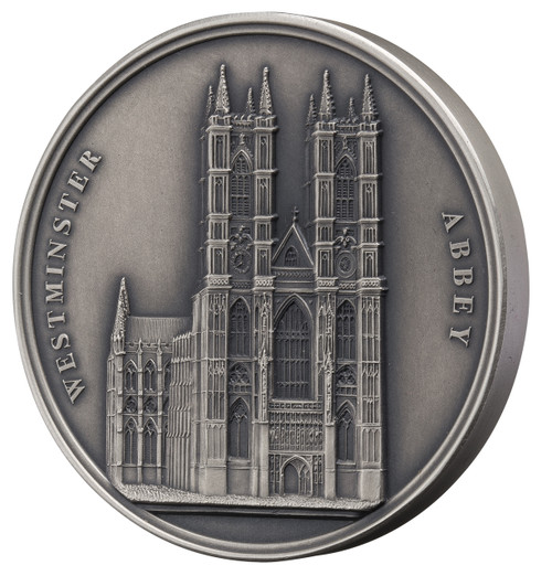 WESTMINSTER ABBEY Mauquoy Infinity Minting Silver Coin Benin 2018 WESTMINSTER ABBEY Mauquoy Infinity Minting Silver Coin Benin 2018
