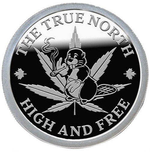 TOKING BEAVER –THE True North High & Free 1 OZ Silver Proof – BEAVER BULLION TOKING BEAVER –THE True North High & Free 1 OZ Silver Proof – BEAVER BULLION