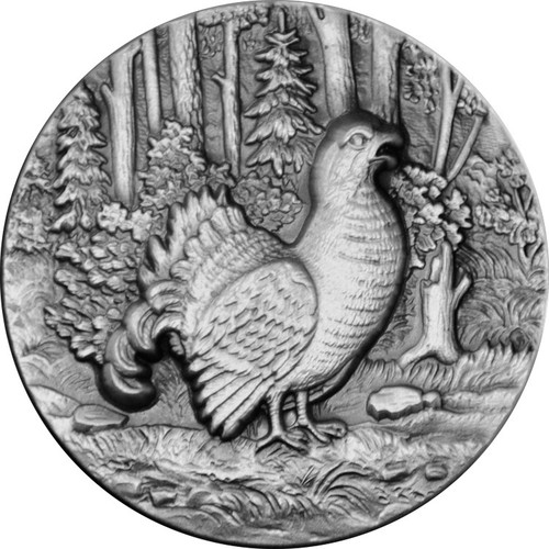 Capercaillie Ultra High Relief 1 oz Silver Coin 2016 Niue Capercaillie Ultra High Relief 1 oz Silver Coin 2016 Niue