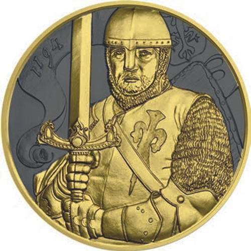 2019 Austria 825th Ann. of Duke Leopold V. 1 oz Silver coin "Golden Ring" 2019 Austria 825th Ann. of Duke Leopold V. 1 oz Silver coin "Golden Ring"