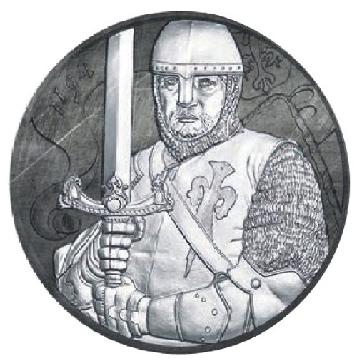 2019 Austria 825th Ann. of Duke Leopold V. 1 oz Silver coin"Antique Color" 2019 Austria 825th Ann. of Duke Leopold V. 1 oz Silver coin"Antique Color"