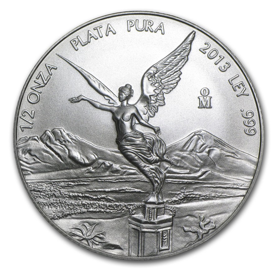 LIBERTAD COLORIZED 1 2 Oz Silver Coin Mexico 2013 LIBERTAD COLORIZED 1 2 Oz Silver Coin Mexico 2013