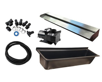 DIY water wall complete kit to create your own water feature in your garden DIY water wall complete kit to create your own water feature in your garden