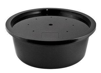 This round patio pond is a great start to any water feature. With locking centre support this pond can handle heavier loads. This round patio pond is a great start to any water feature. With locking centre support this pond can handle heavier loads.